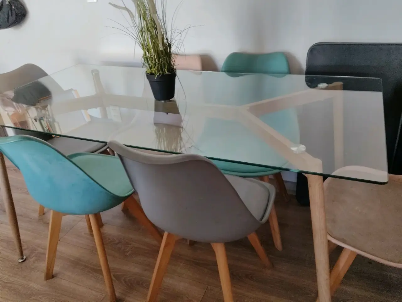 Mesa comedor con vidrio templado - miniatura 3