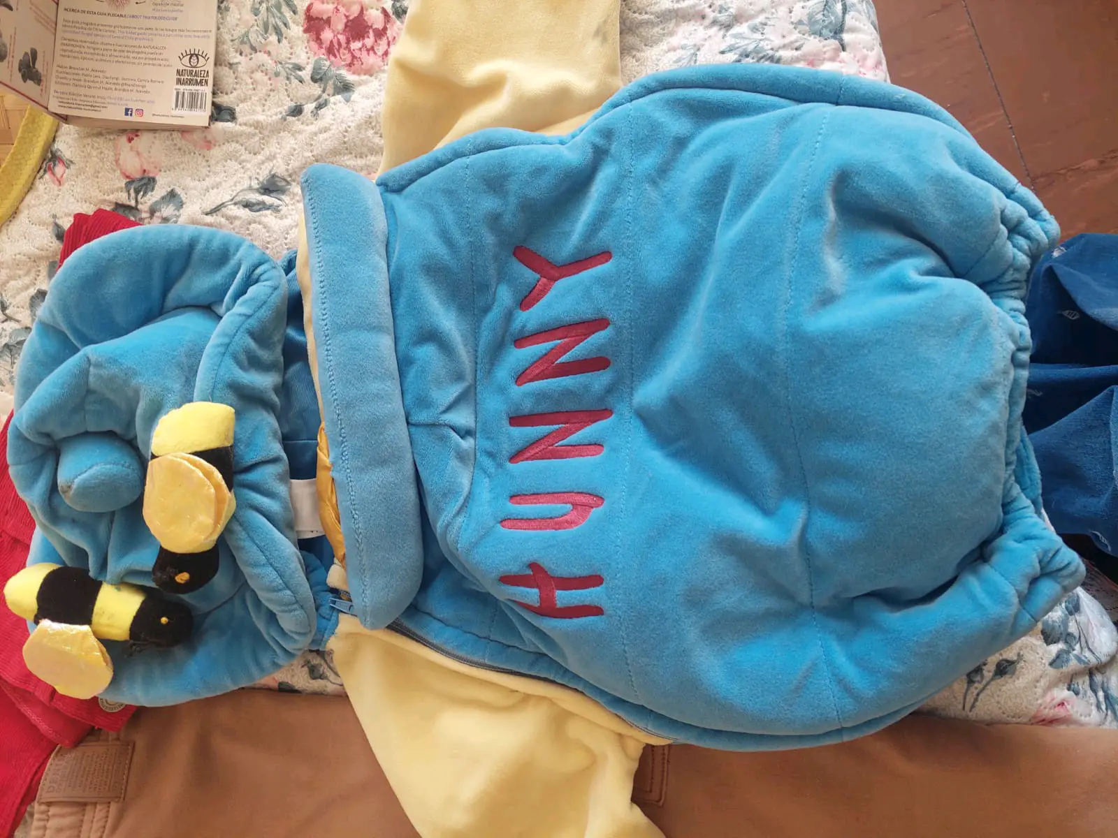 Disfraz bebé "Hunny" azul