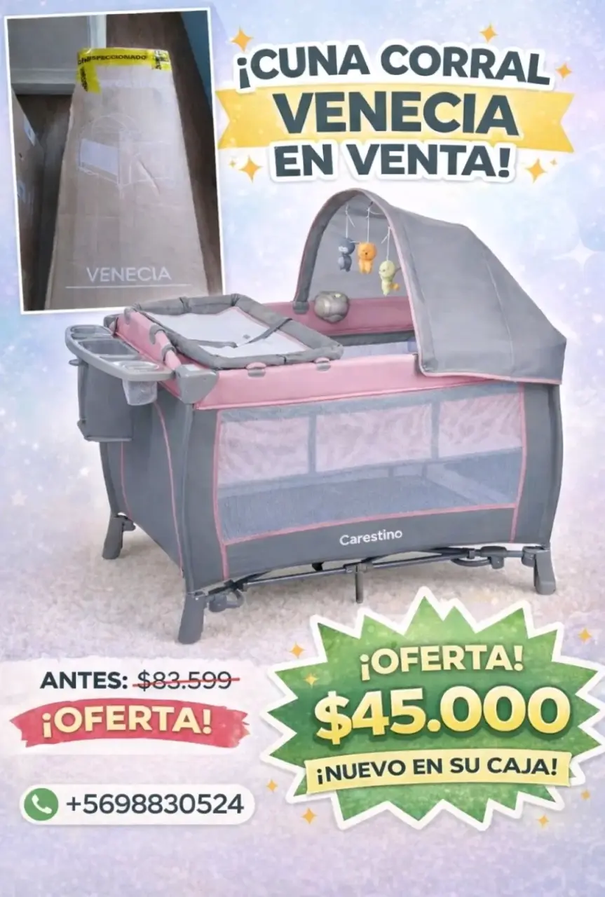 Cuna corral Venecia nueva - miniatura 1