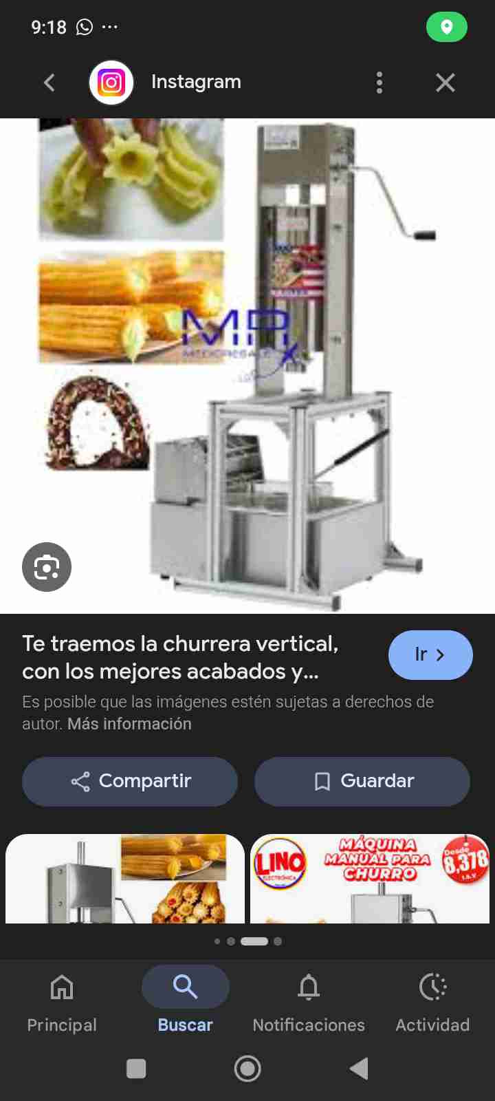 Máquina Churrera Industrial 5L - miniatura 2