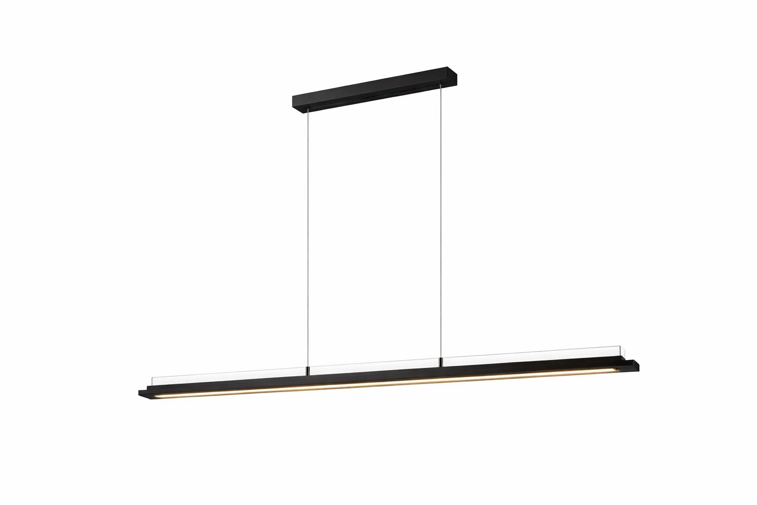 Lámpara de pared negra minimalista - miniatura 2