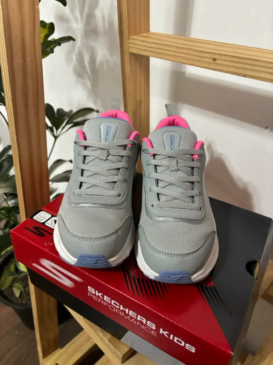 Zapatillas grises para niña N•32 (22cm) - miniatura 3