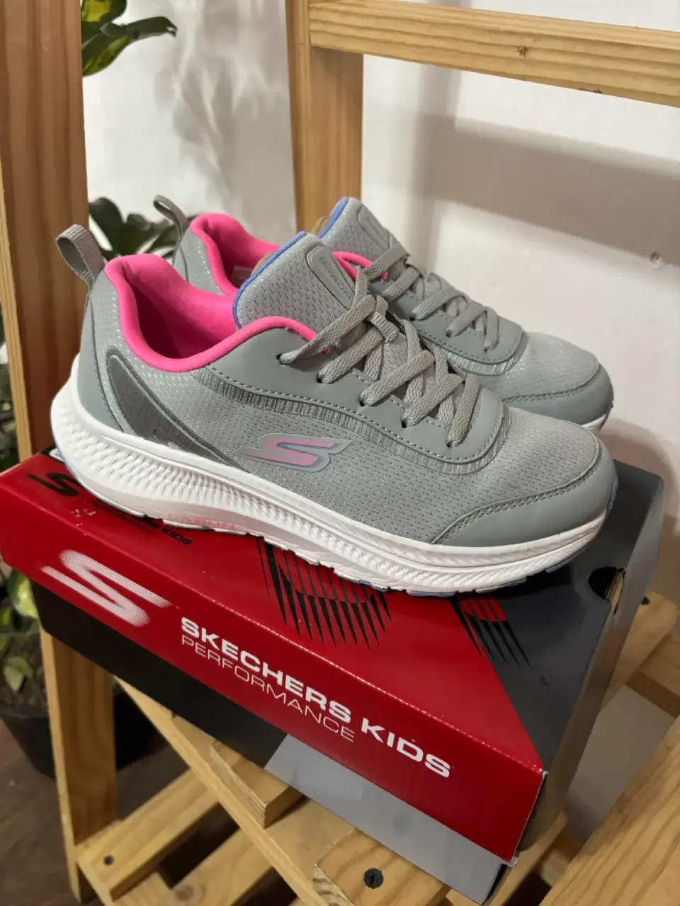 Zapatillas grises para niña N•32 (22cm) - miniatura 7