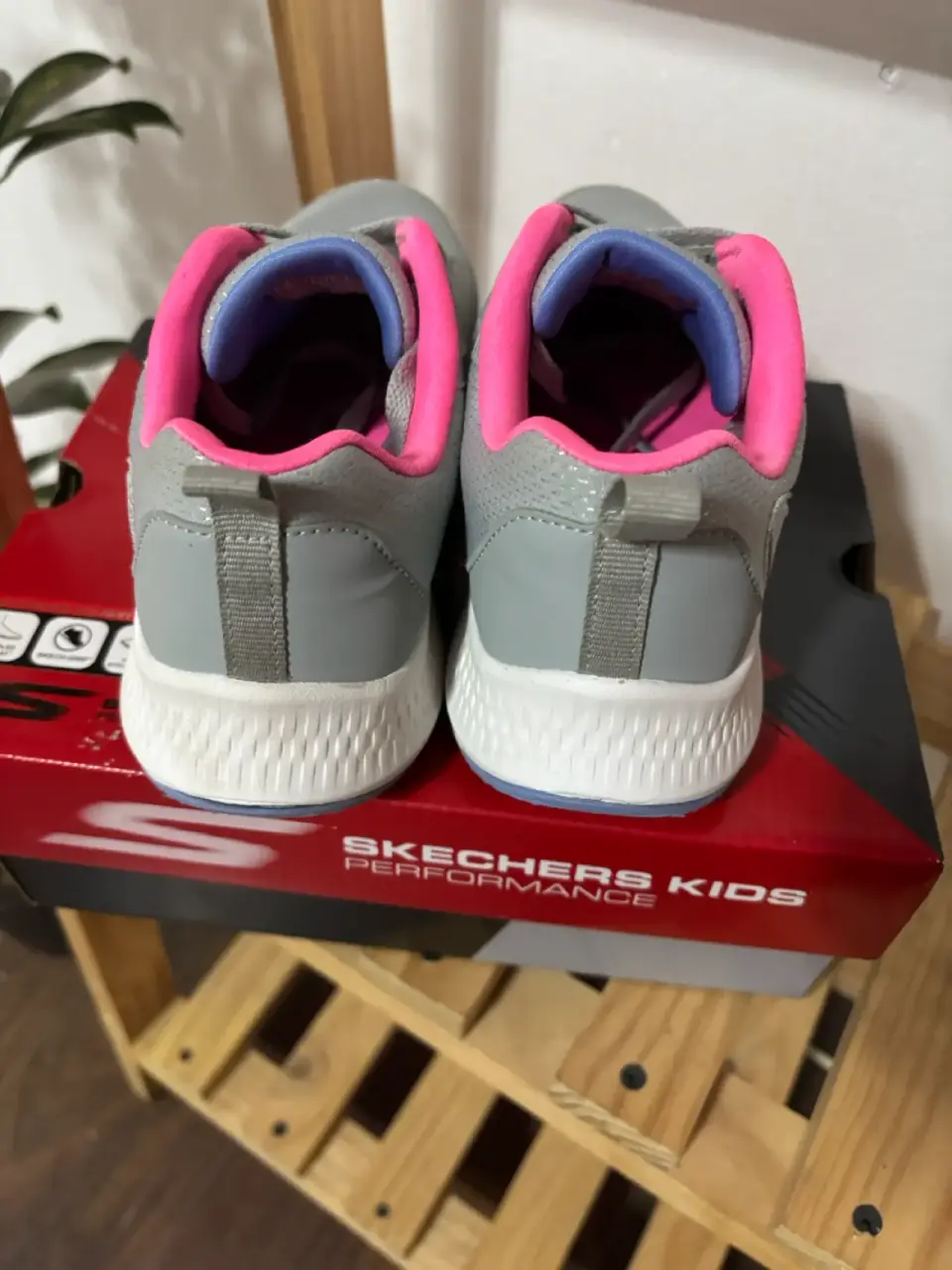 Zapatillas grises para niña N•32 (22cm) - miniatura 9