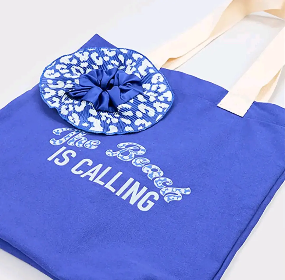 Set bolso y scrunchie azul - miniatura 2