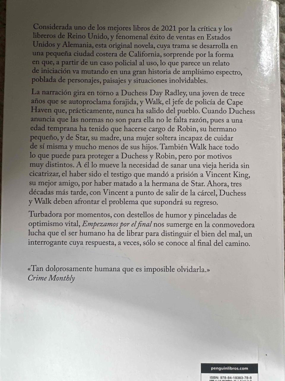 Libro 'Empezamos por el final' - miniatura 2