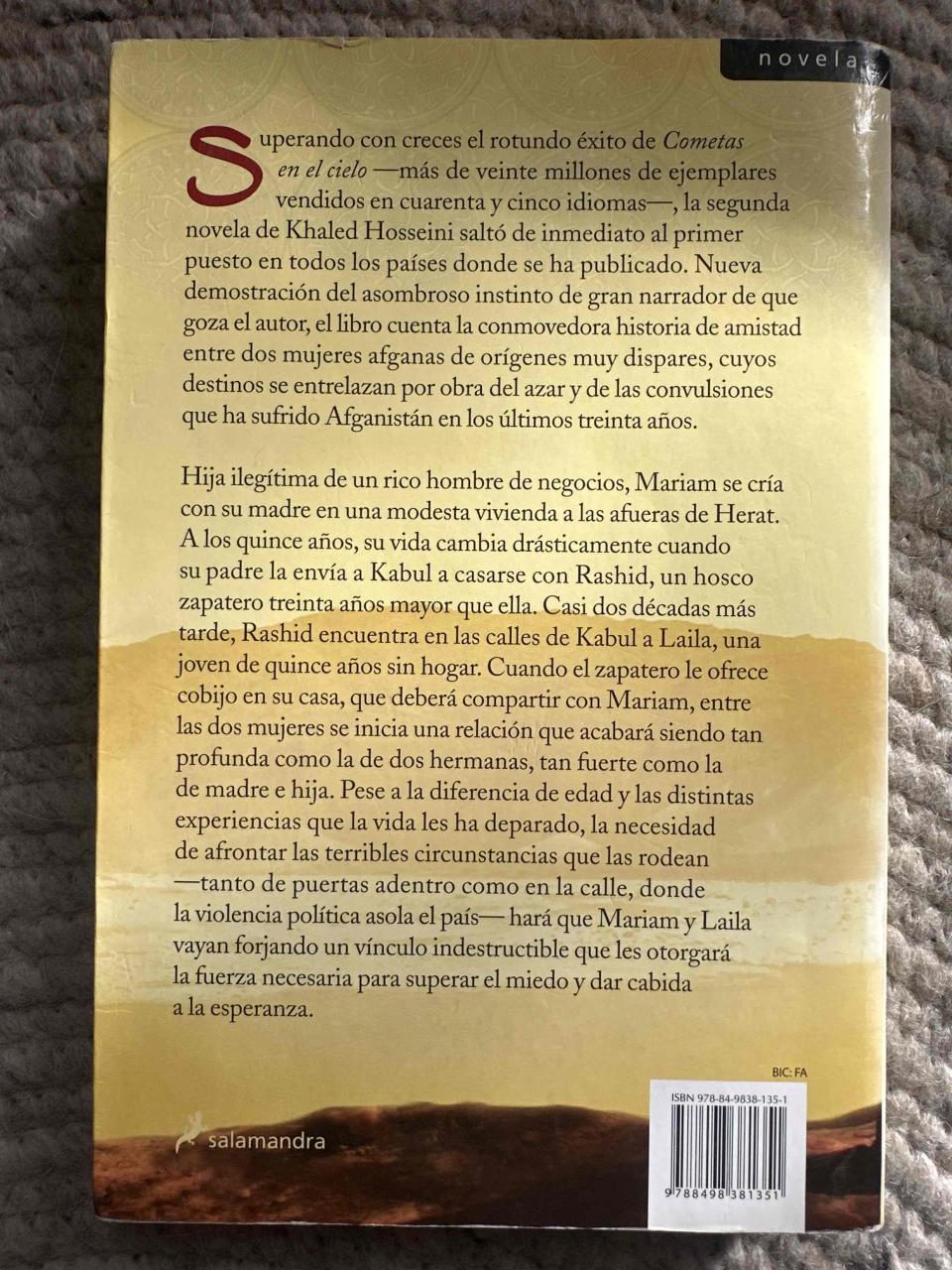 Libro Mil soles espléndidos - miniatura 2