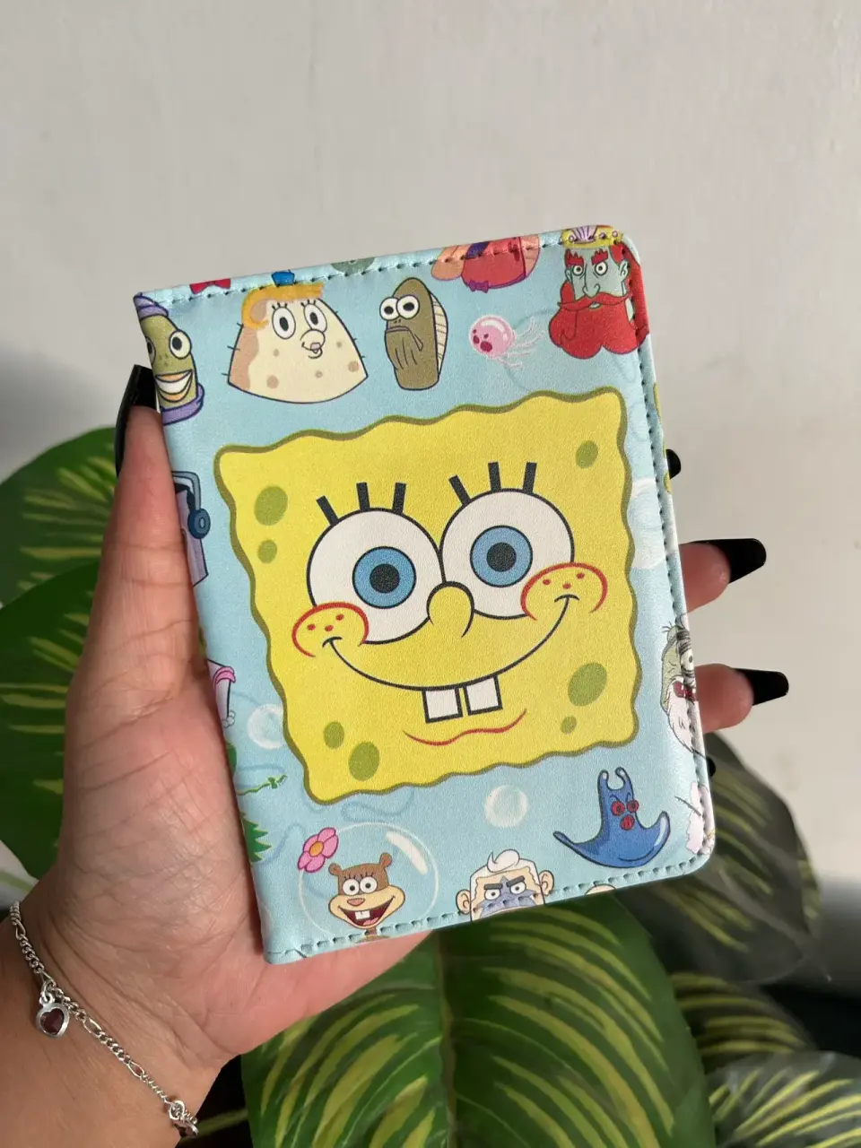 Portapasaporte Bob Esponja estampado - miniatura 1