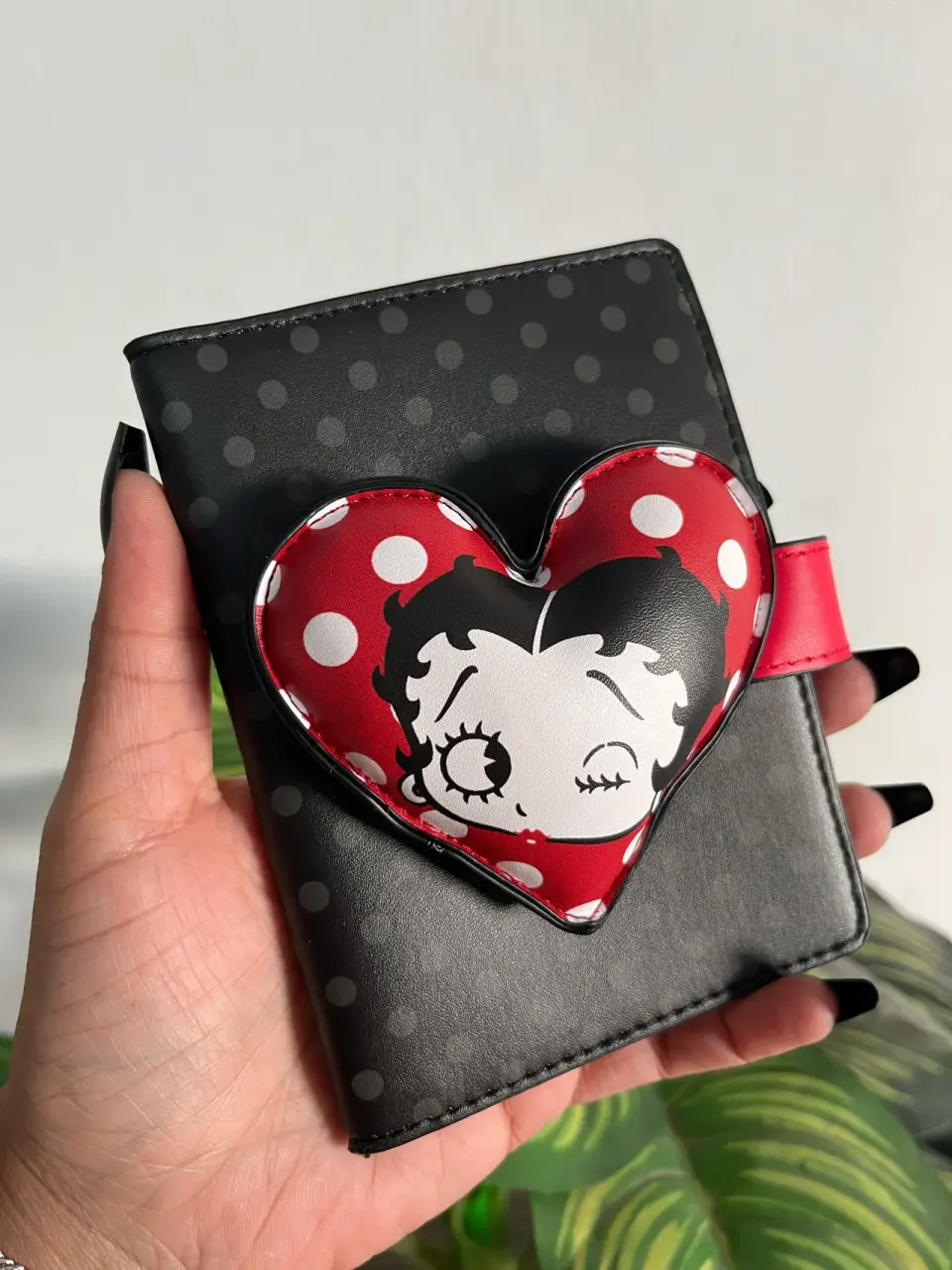 Portadopasaporte Betty Boop polka dots - miniatura 1