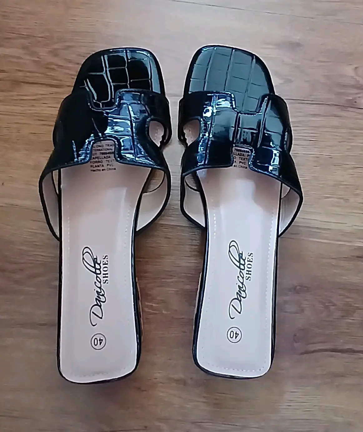 Sandalias negras Driscoll talla 40 - miniatura 1