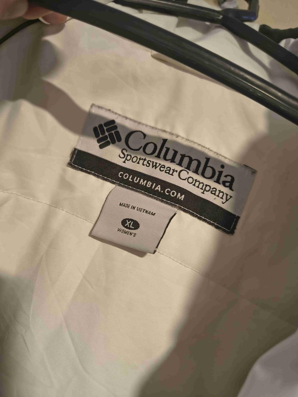 Chaqueta Columbia verde y blanca - miniatura 2