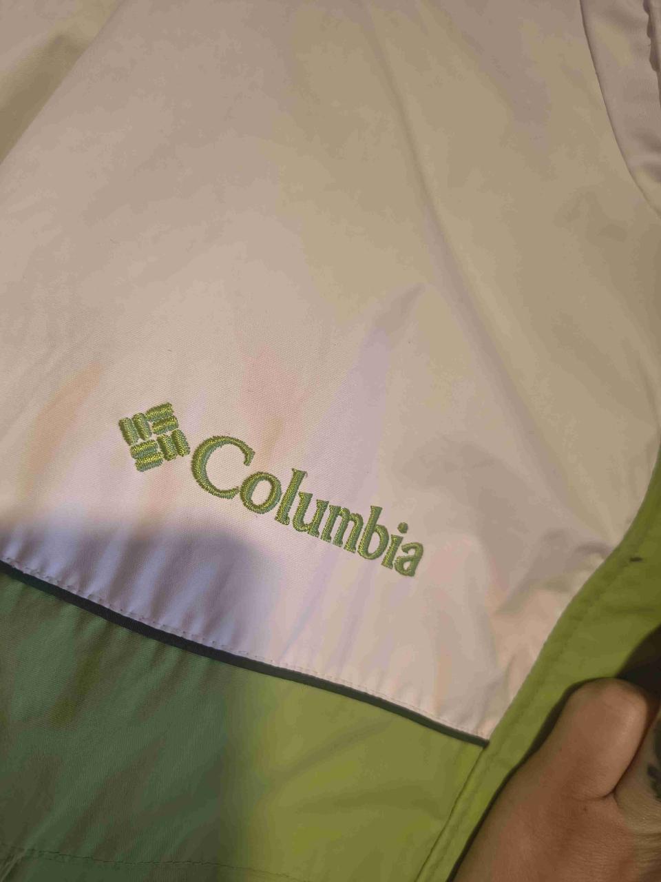 Chaqueta Columbia verde y blanca - miniatura 3