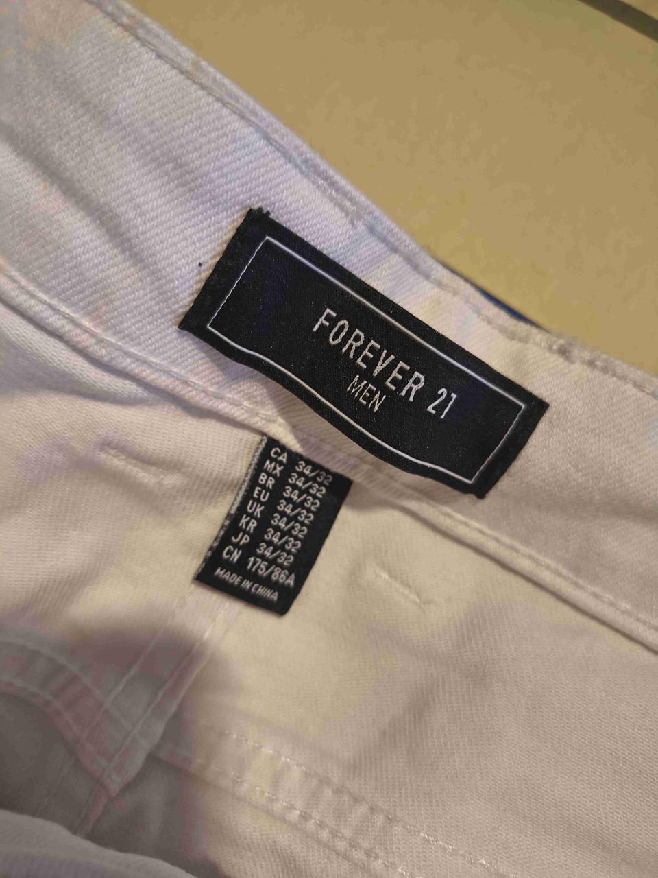Jeans blancos Forever 21 - miniatura 2