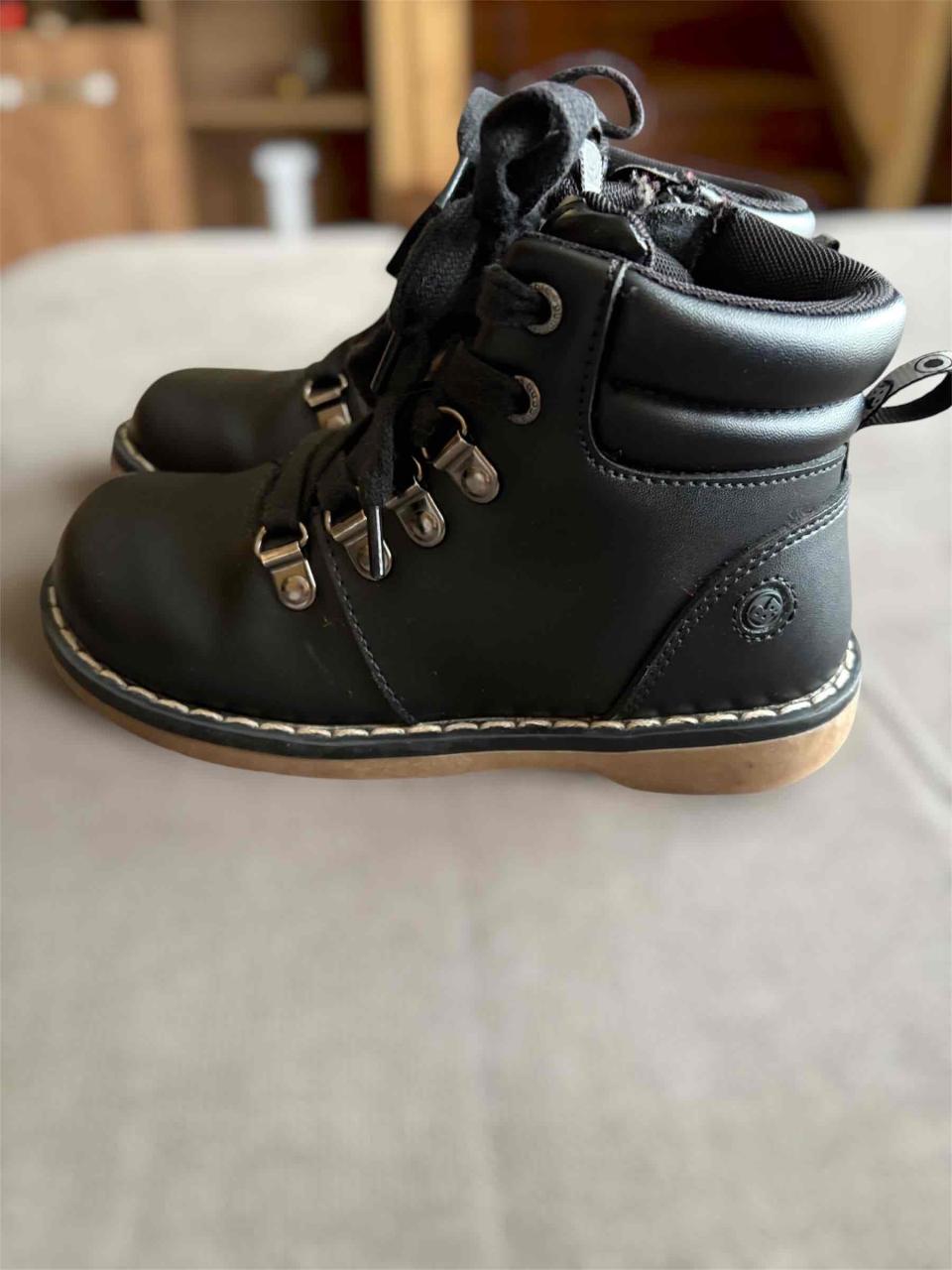 Botines escolar de cuero niña N30 - miniatura 2