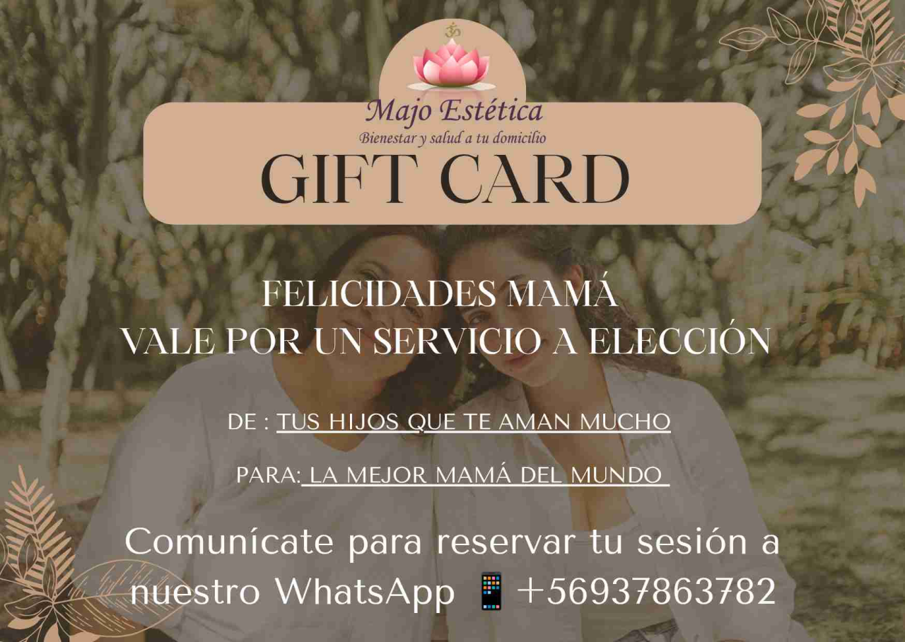 Gift Card Spa Majo Estética - miniatura 1