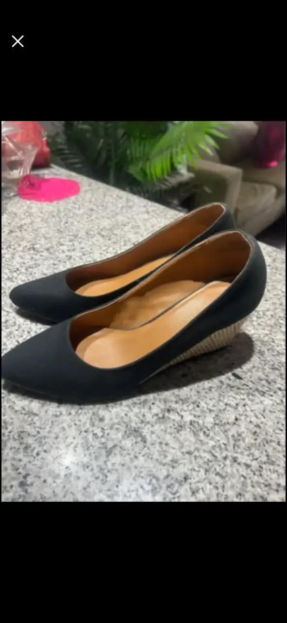Zapatos negros de tacón Maritimo - miniatura 3