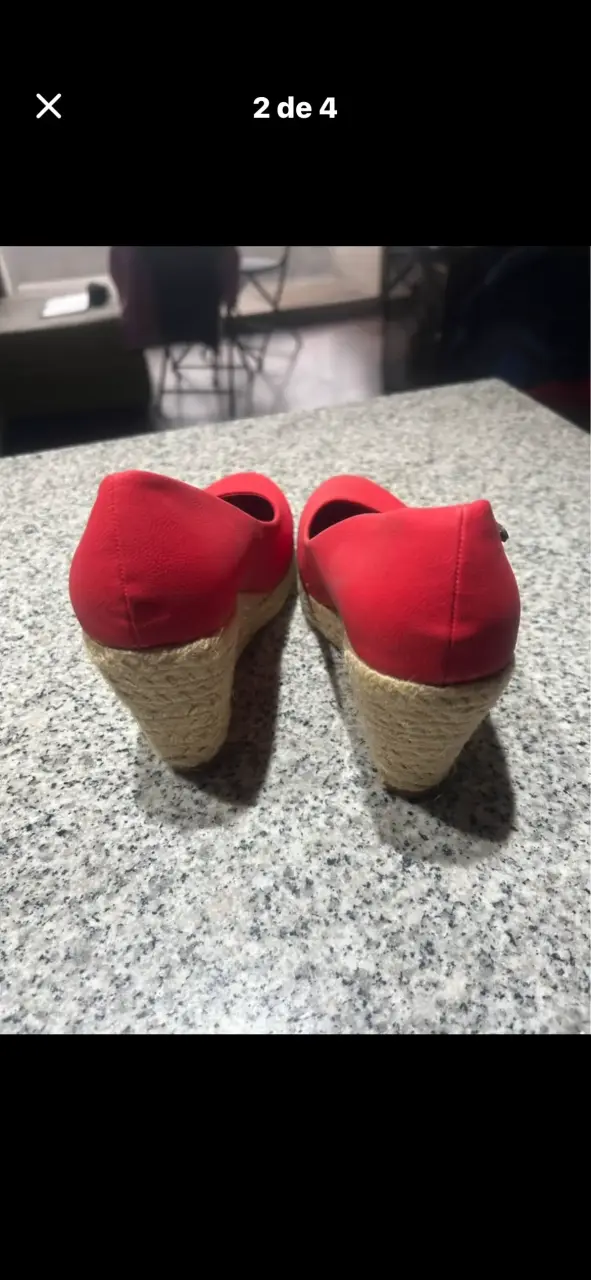 Zapatos rojos de mujer talla 36 - miniatura 3