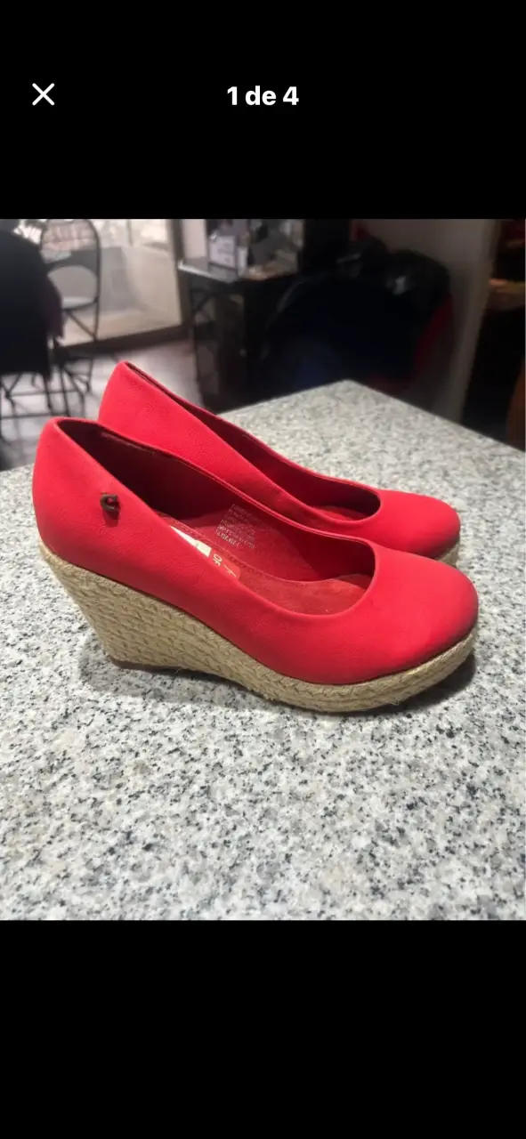 Zapatos rojos de mujer talla 36 - miniatura 4