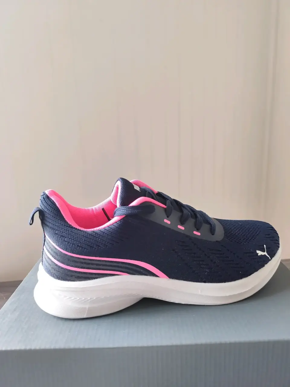 Zapatillas deportivas azul y rosado - miniatura 2