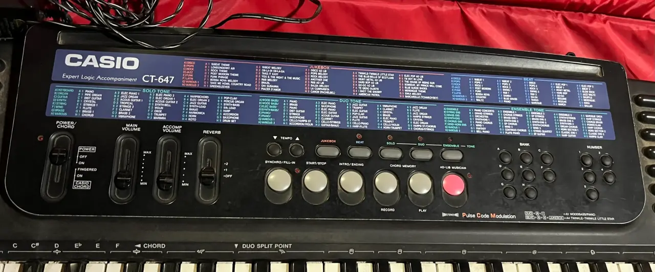 Estuche para teclado Casio negro - miniatura 3