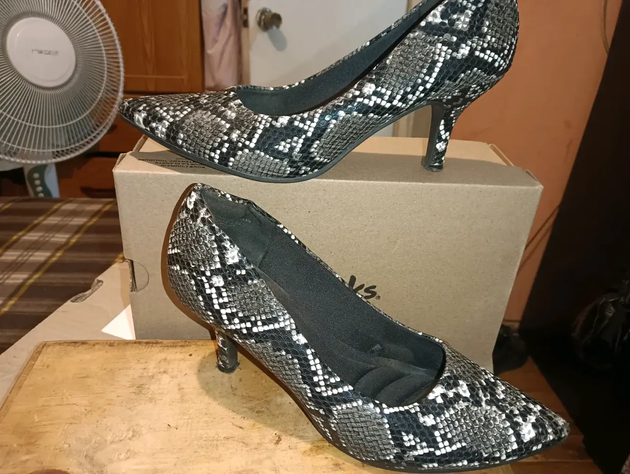 Tacones CHALADA con estampado de serpiente - miniatura 2