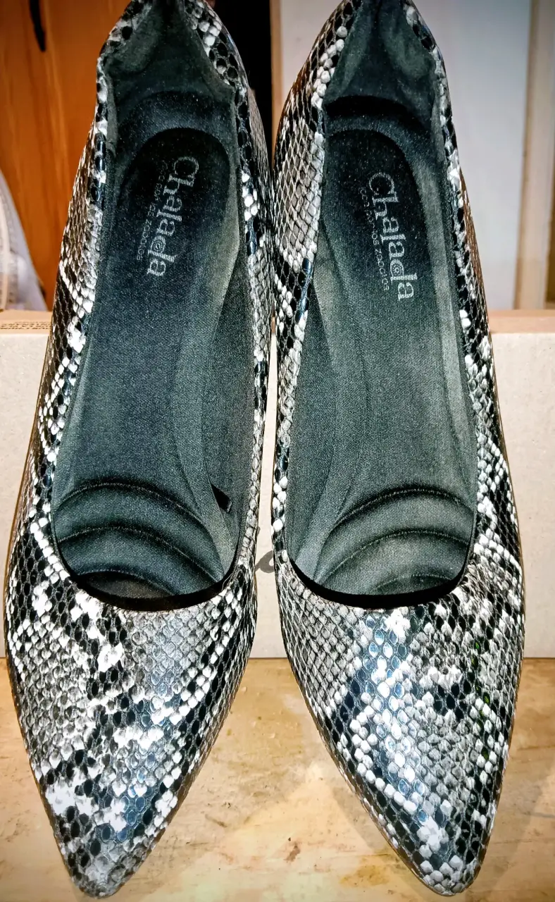 Tacones CHALADA con estampado de serpiente - miniatura 4