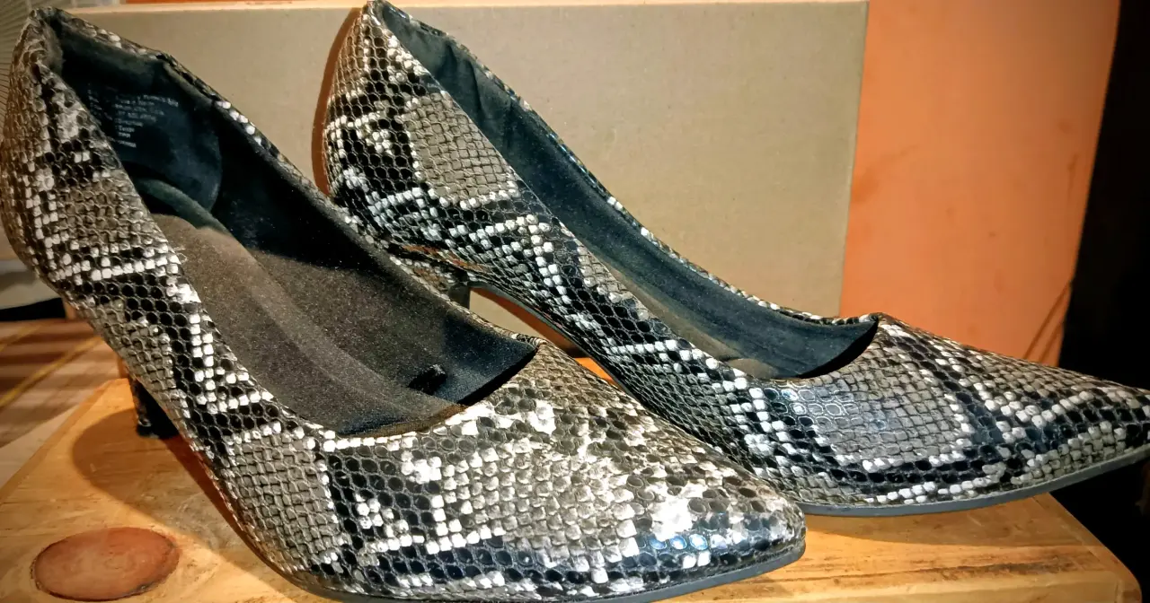 Tacones CHALADA con estampado de serpiente - miniatura 5