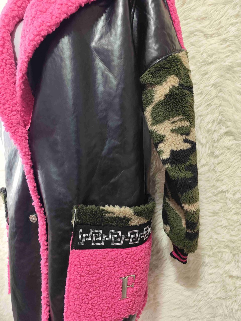 Abrigo de Turquía fucsia y camuflado - miniatura 3