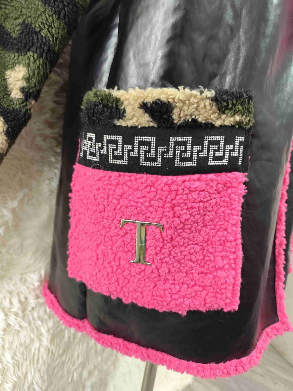 Abrigo de Turquía fucsia y camuflado - miniatura 4