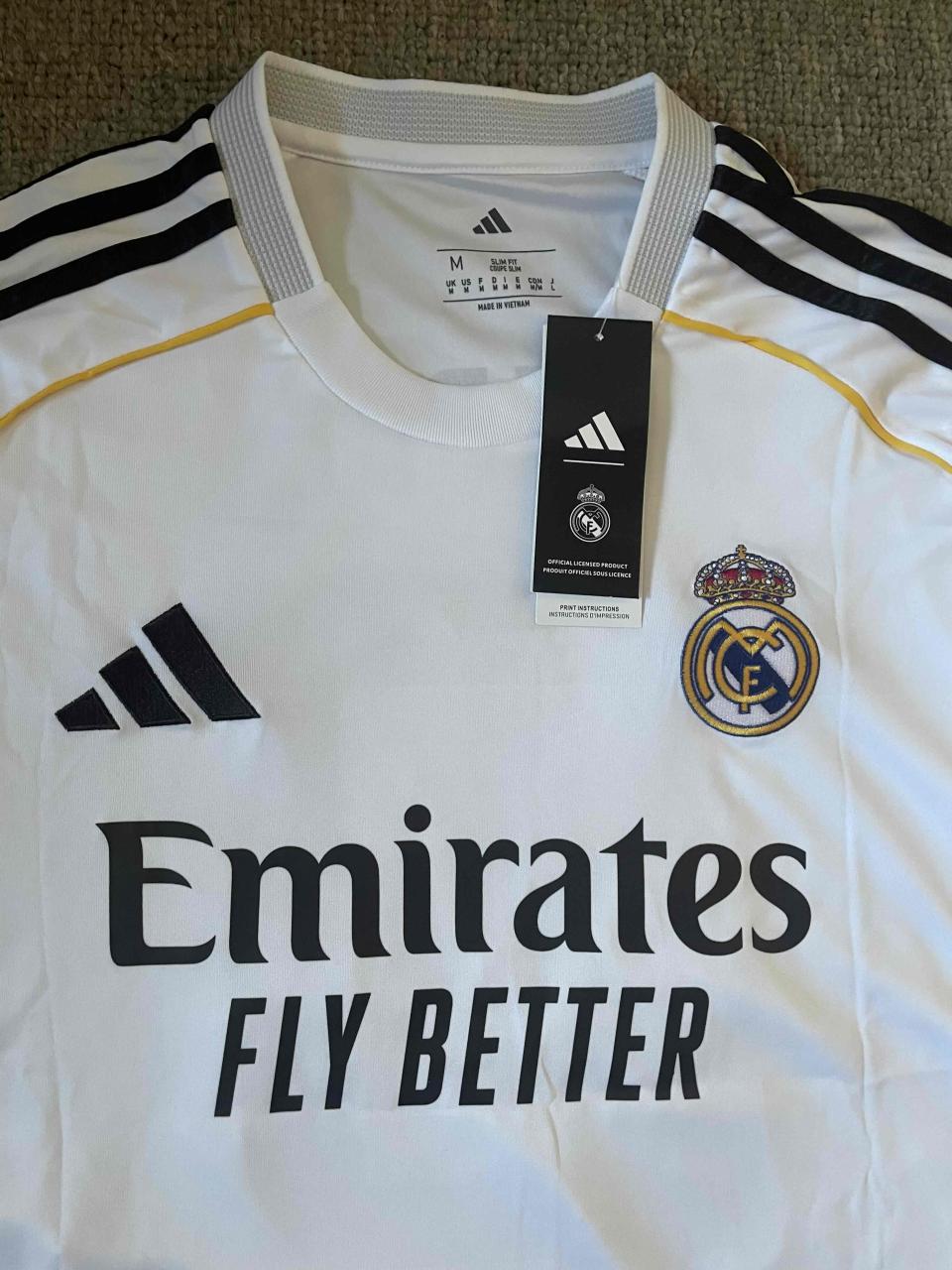 Polera blanca Real Madrid 25-26 - miniatura 4