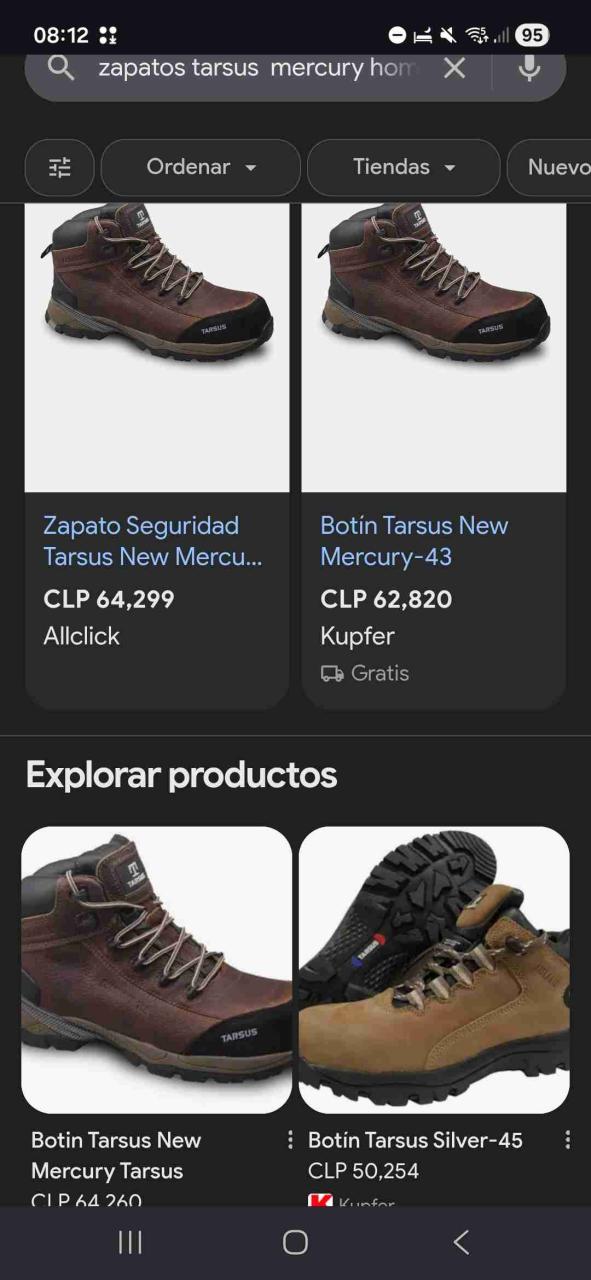 Zapato Seguridad Tarsus New Mercury - miniatura 4