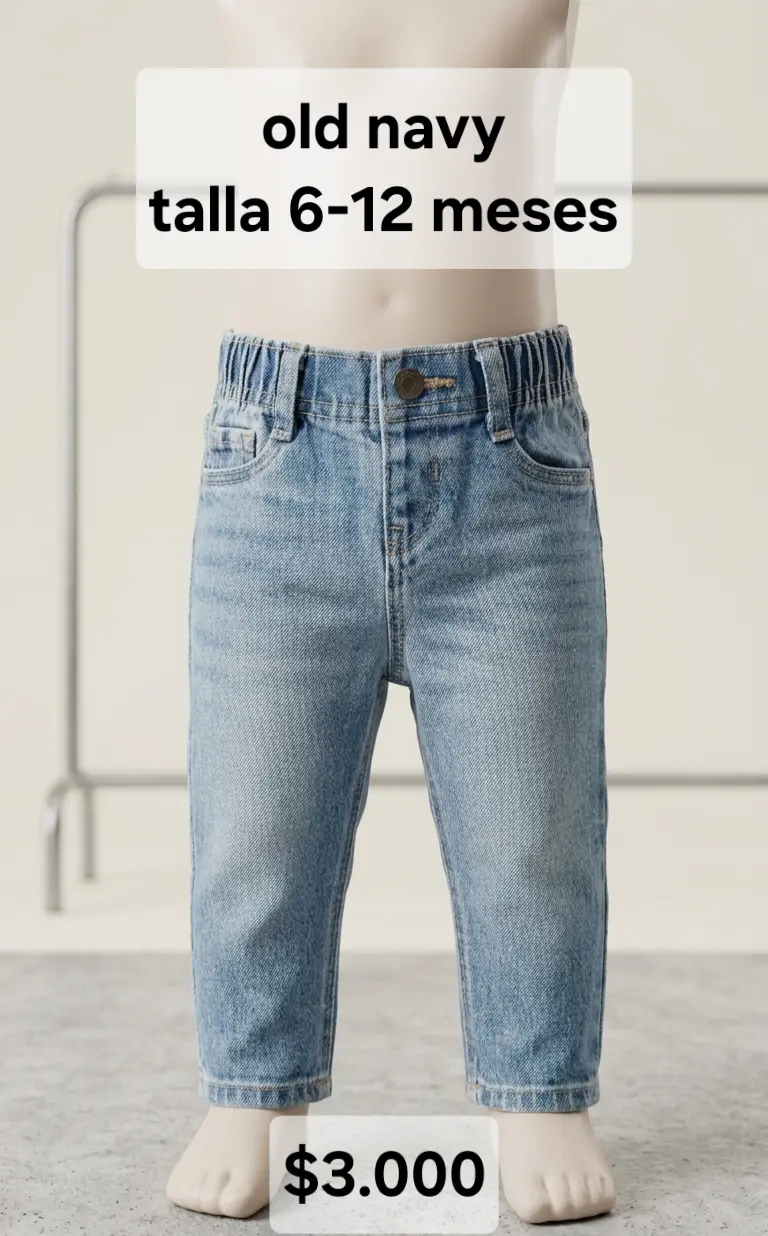 Jeans Old Navy bebé 6-12 meses