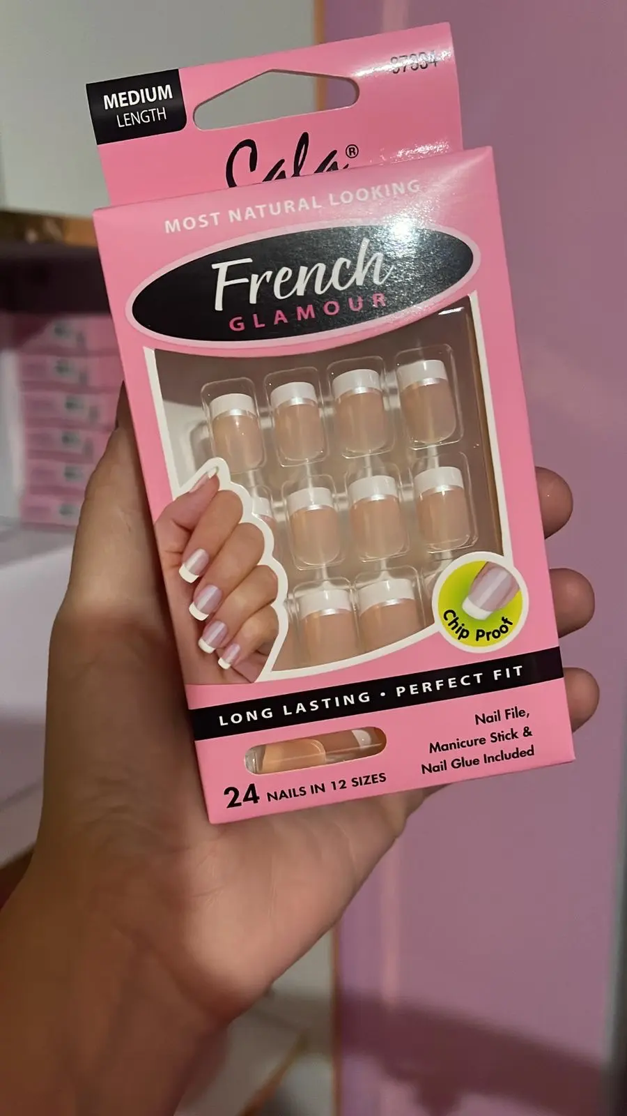 Uñas postizas Cala French Medium - miniatura 2