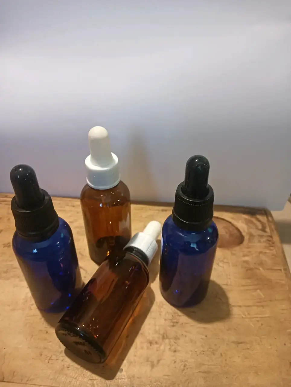 Set de 4 frascos vidrio con gotario 30 ml - miniatura 2