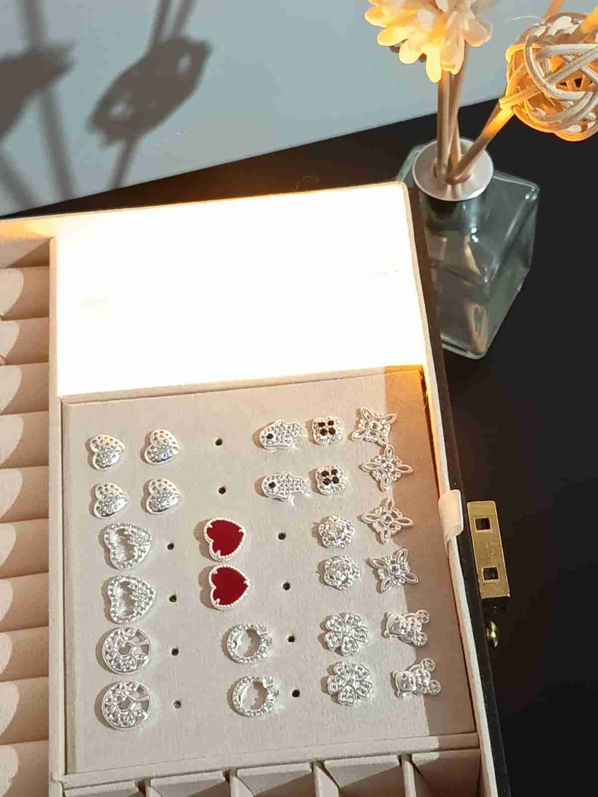 aros de plata 5mil c/u - miniatura 2