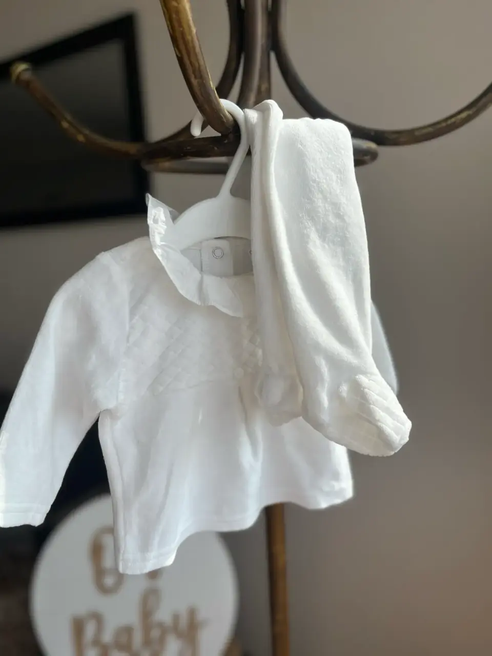 Conjunto bebé blanco opaline - miniatura 5
