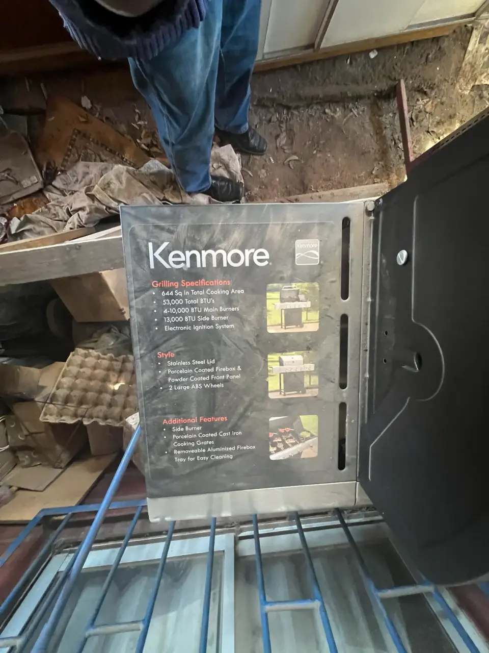 Parrilla a gas Kenmore - miniatura 2