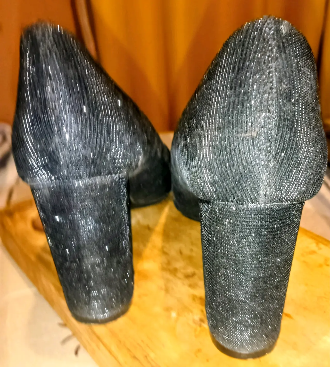 Tacones negros elegantes Weide - miniatura 5