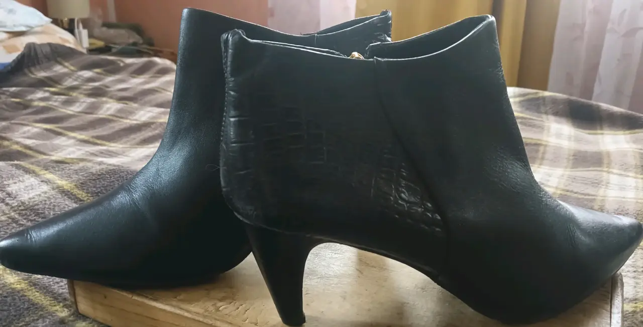 Botines Gacel cuero negros - miniatura 2