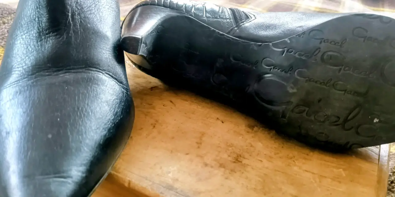 Botines Gacel cuero negros - miniatura 3
