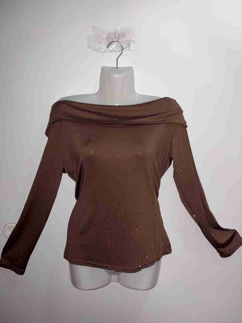 Polera coral con perlas - miniatura 2