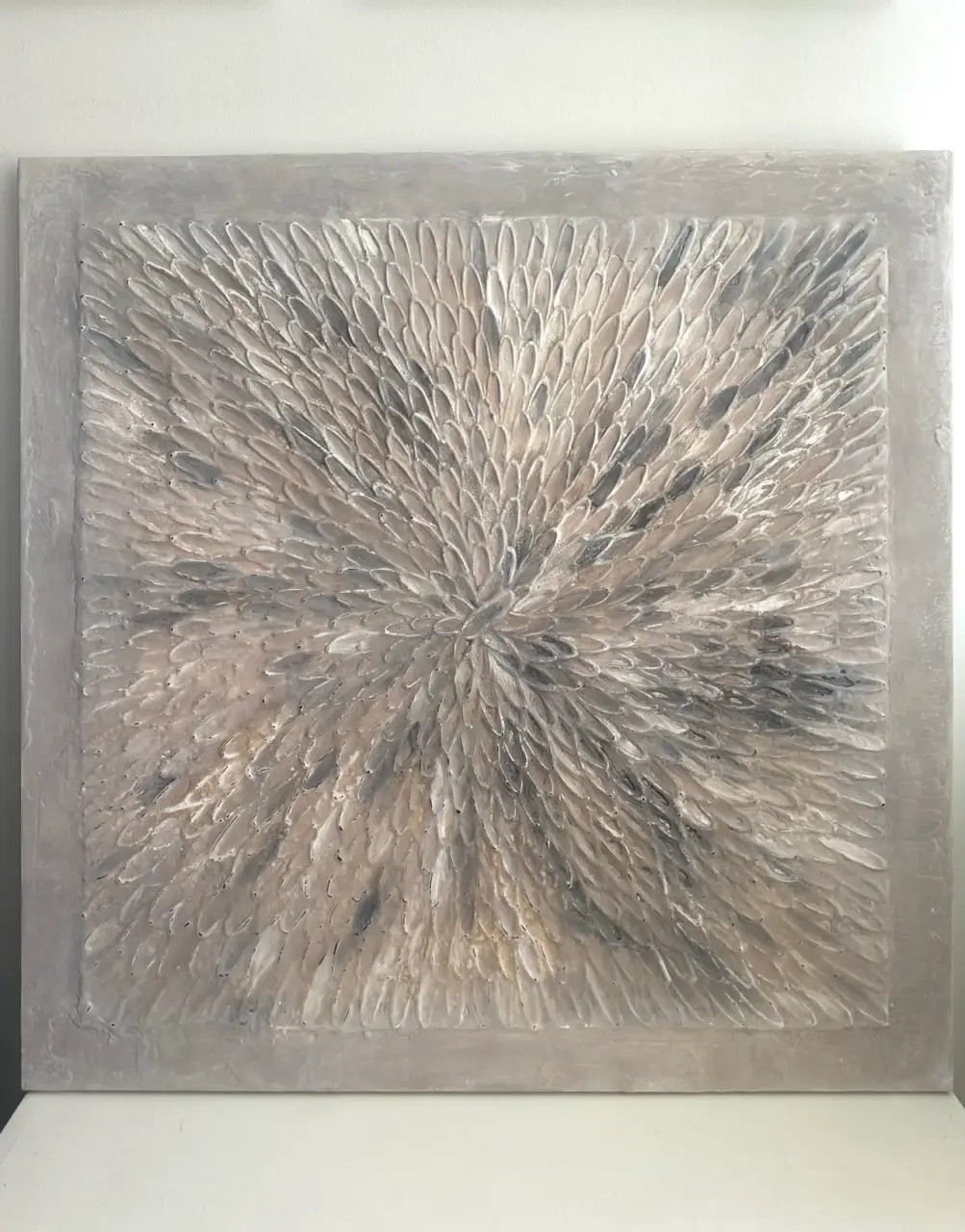 Cuadro abstracto texturizado - miniatura 5