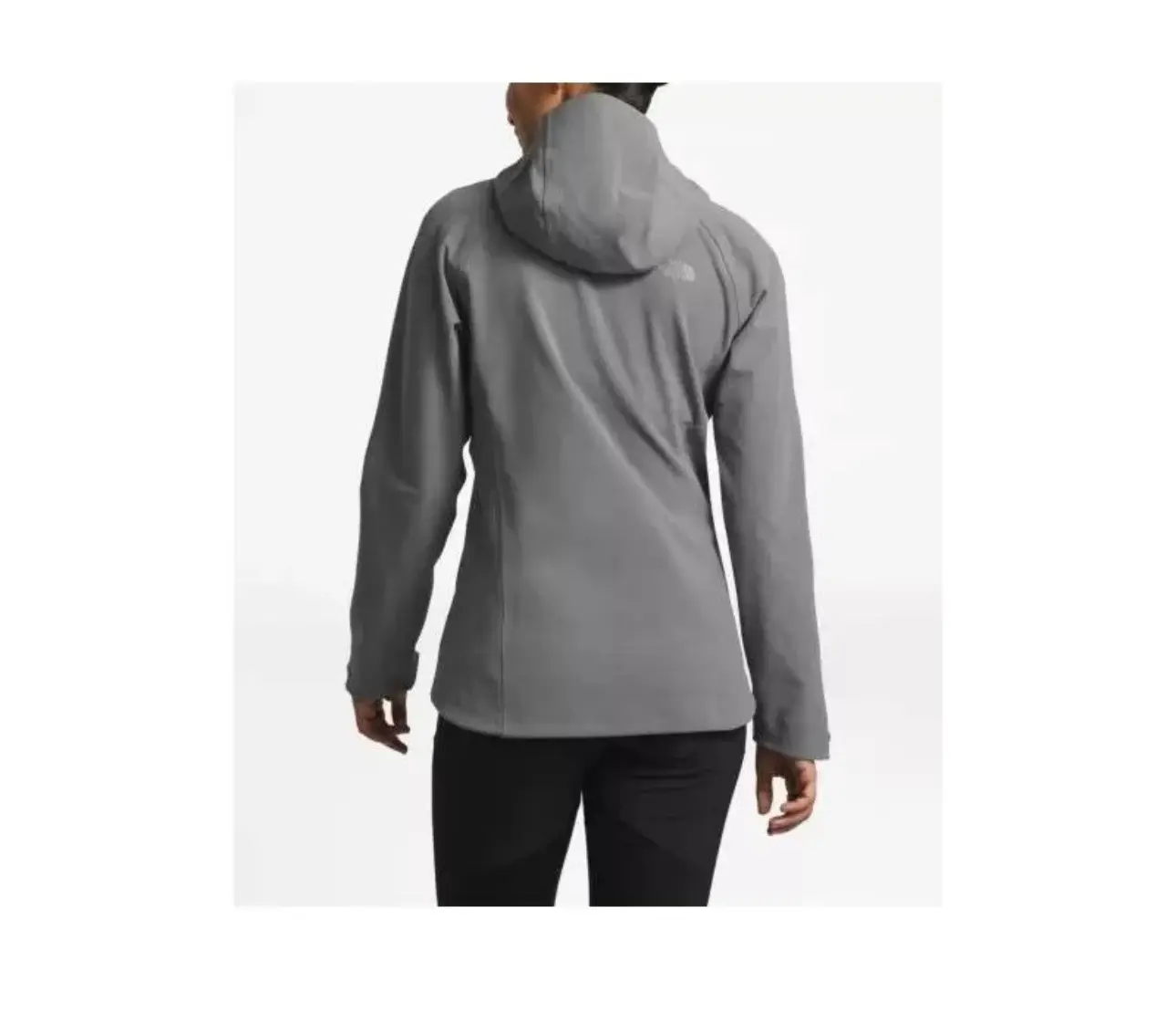 Chaqueta impermeable gris mujer - miniatura 4