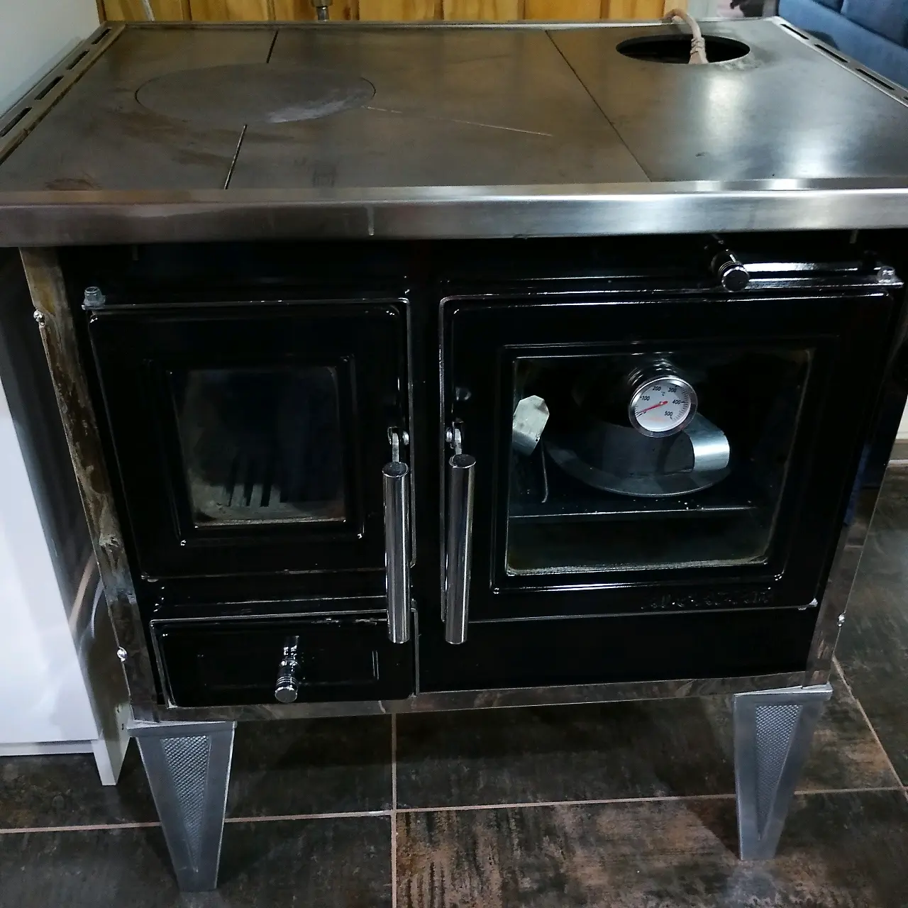 Cocina económica a leña - miniatura 4