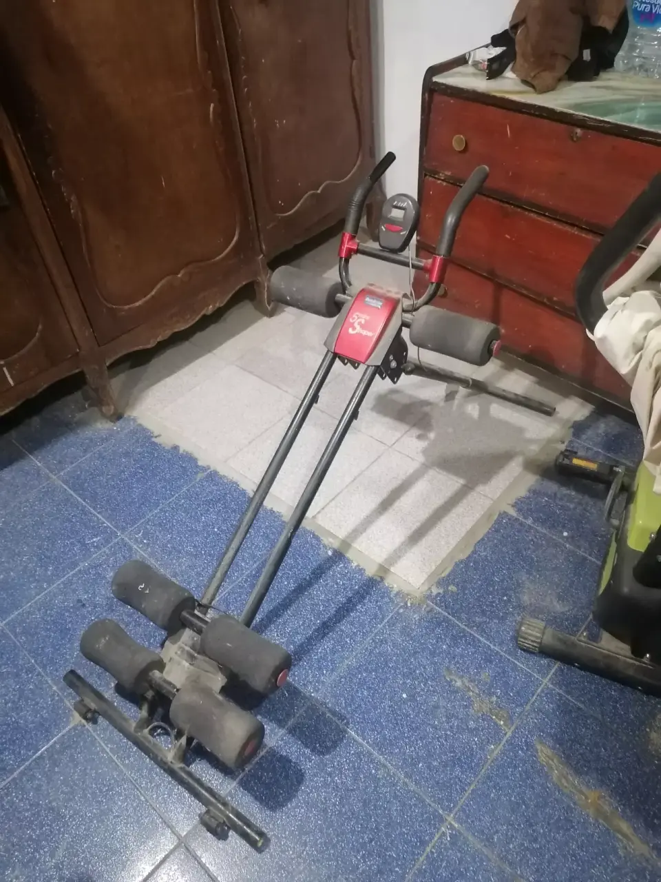 Máquina escaladora ejercicio negra - miniatura 1
