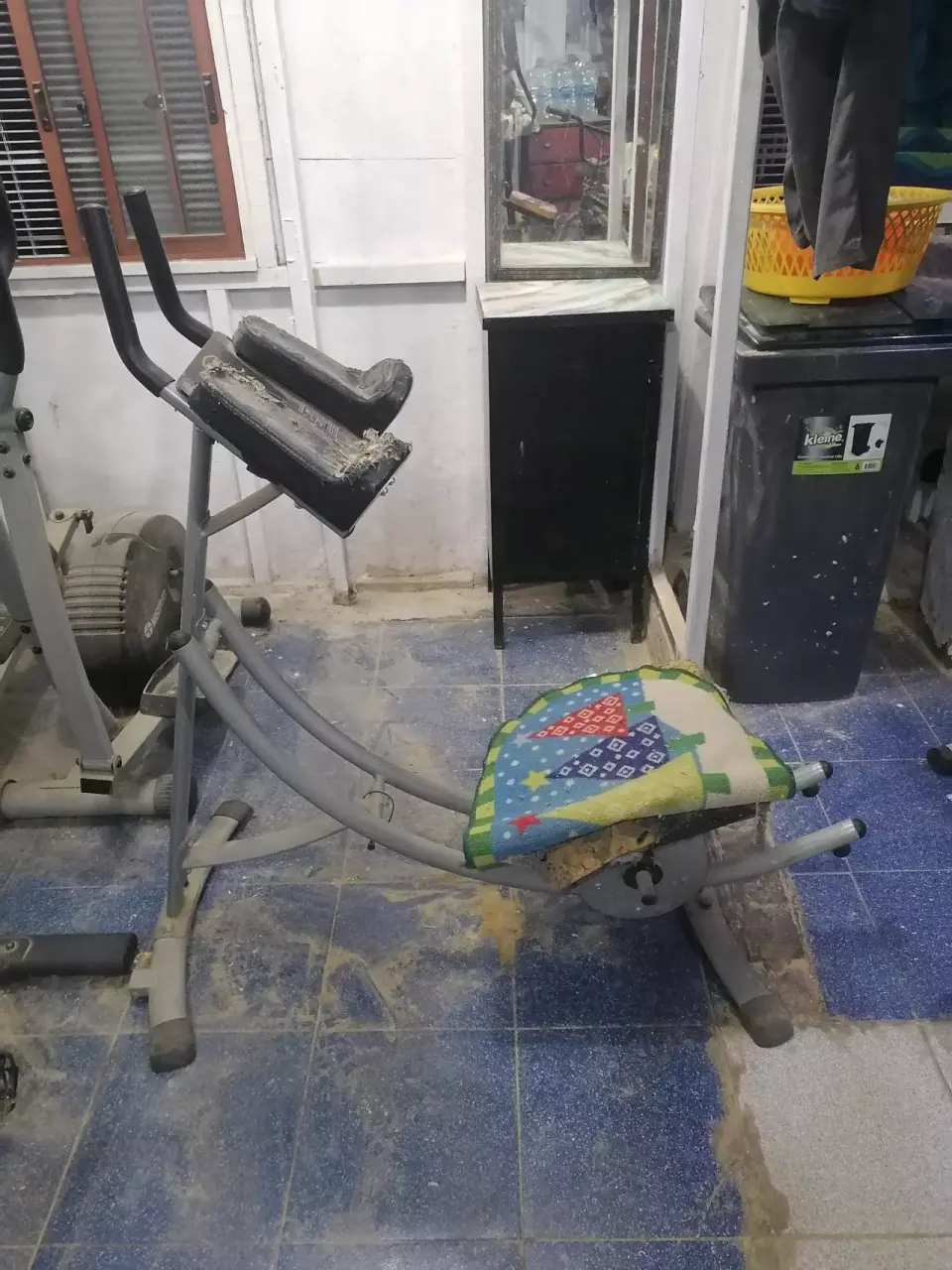 Máquina escaladora ejercicio negra - miniatura 4