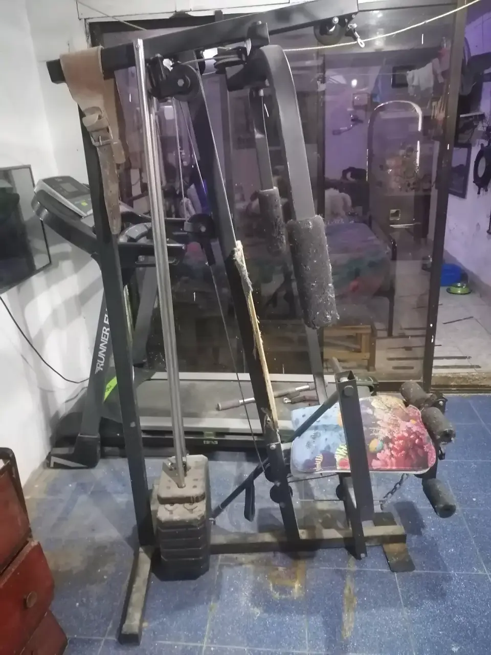 Máquina escaladora ejercicio negra - miniatura 5