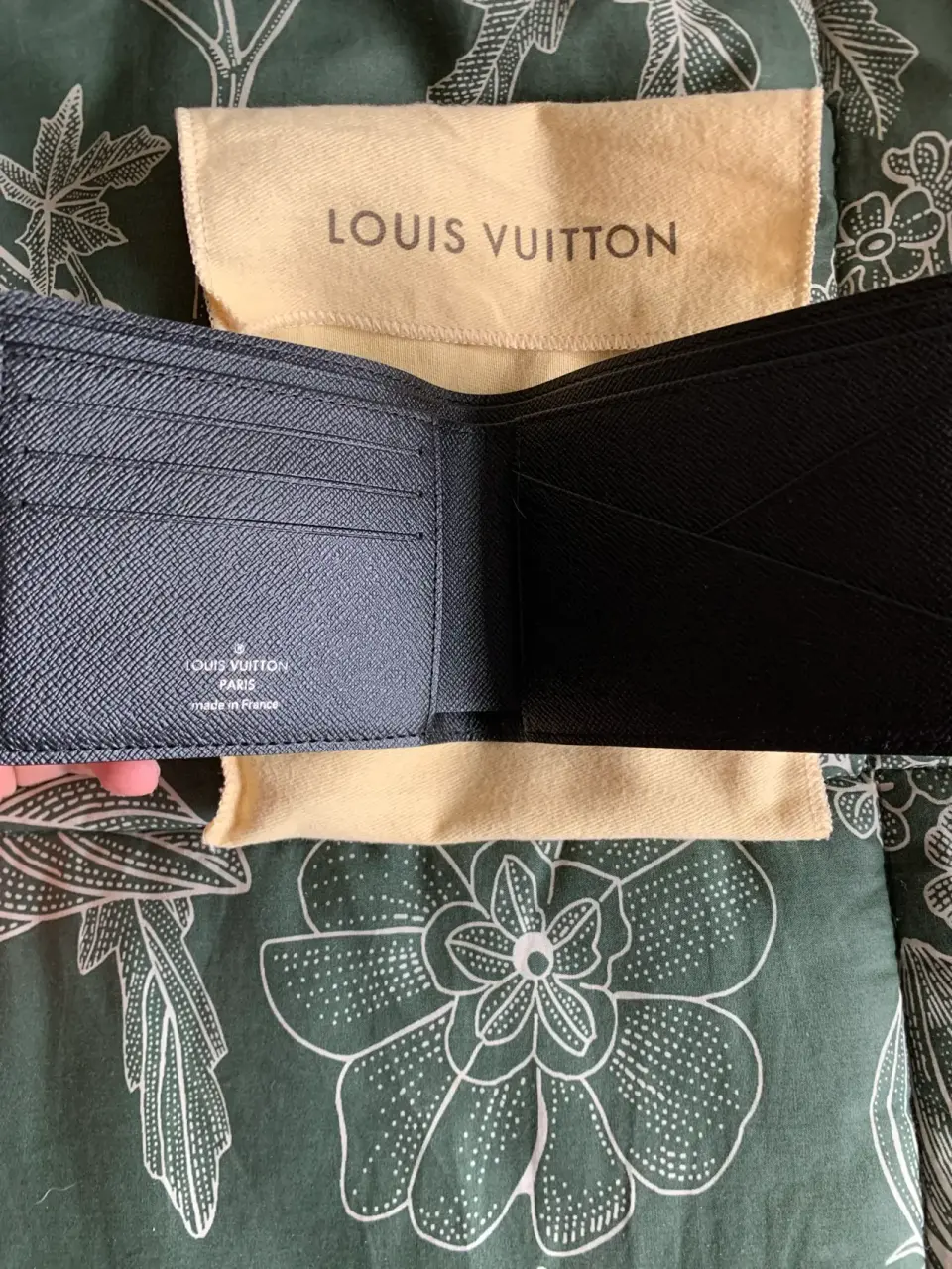 Billetera Louis Vuitton damier negra - miniatura 3