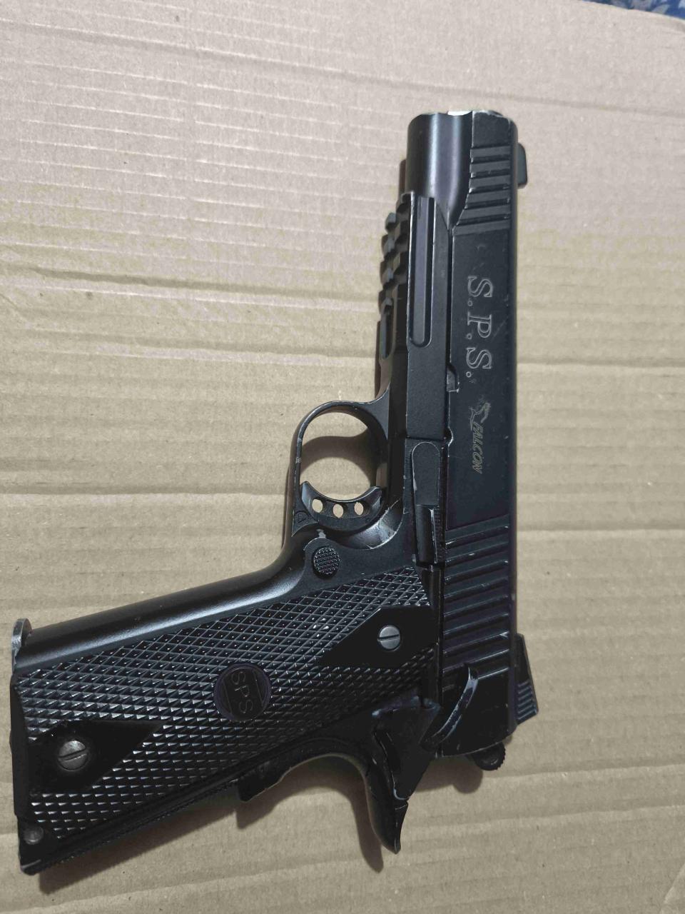 se vende replica airsoft 1911 full metal - miniatura 2