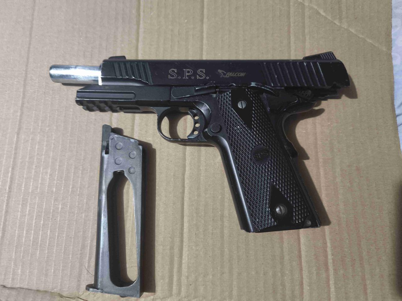 se vende replica airsoft 1911 full metal - miniatura 3